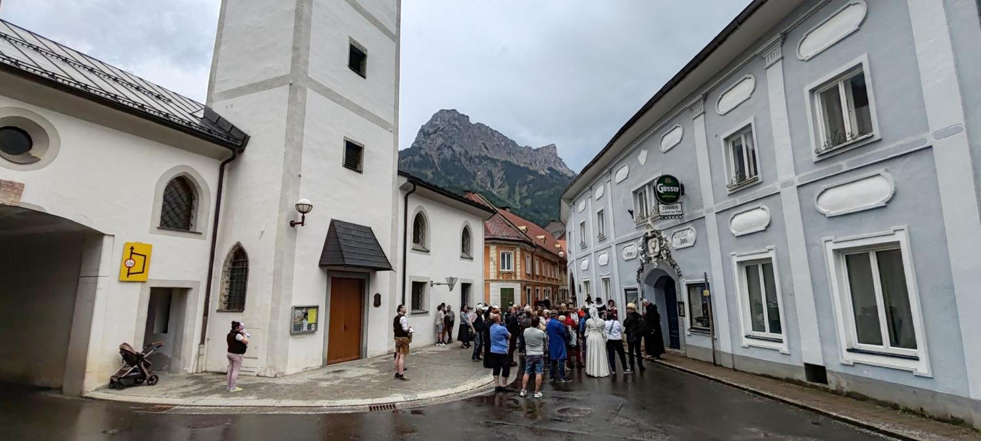 Gasthof Zur Post Eisenerz Esterno foto