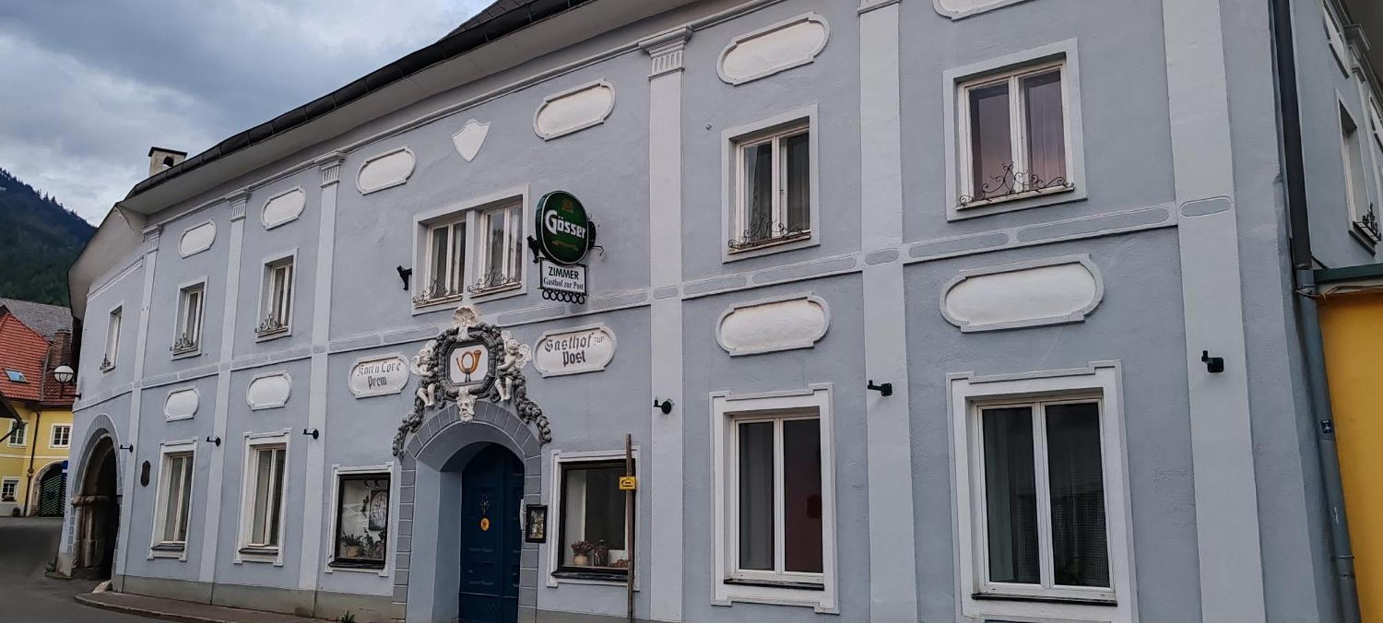 Gasthof Zur Post Eisenerz Esterno foto